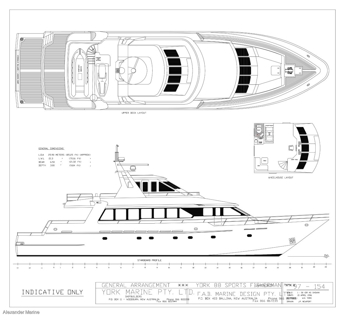 2000/2023 York 88 Skylounge Motor Yacht Image